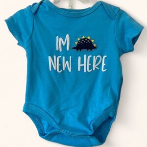 3-6M Boy Kidgets 2 Piece Dinosaur Matching Shorts Set Kidcore Onesie Outfit NWT